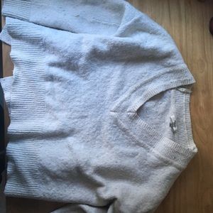 Madewell white sweater